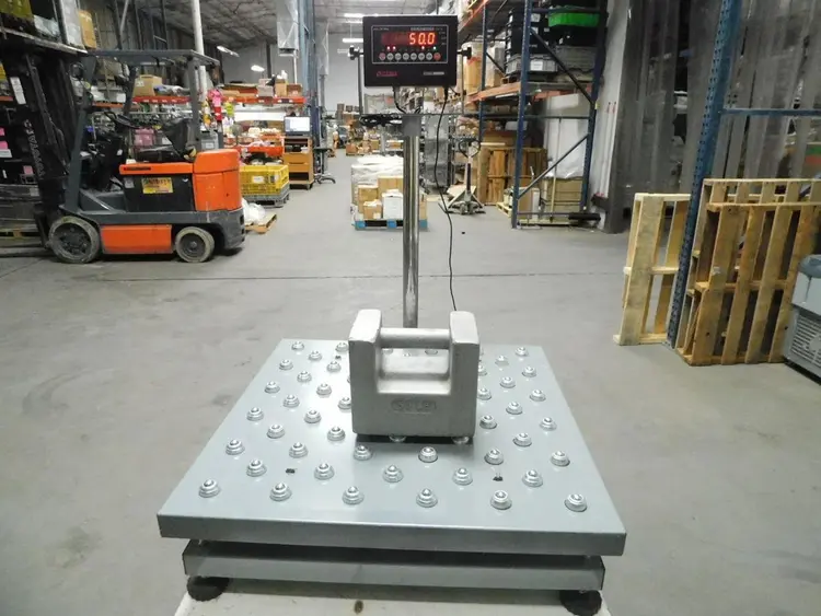 Used OPTIMA OP-900A-02 Platform Scales Texas US | Aucto #1454433
