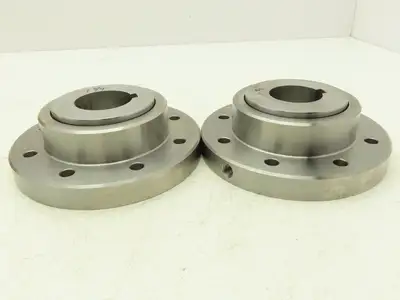 Ameridrives F201.5 EB FB 1-5/8 1-3/4 Gear Coupling Sleeves & Hubs Set w Hardware
