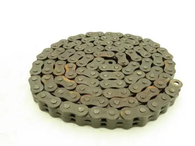 Tsubaki BL8 Single Strand Leaf Chain 3x4 Lacing 1" Pitch BL-8 Series 10'