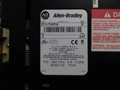 Allen Bradley 2711-T10C15 PanelView 1000 Used