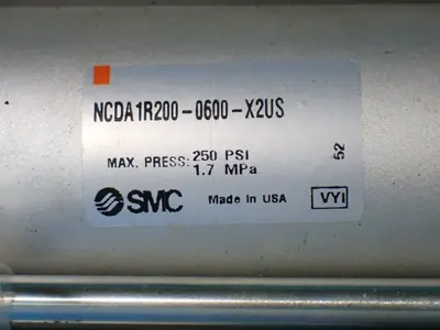 Smc  250psi Pneumatic Cylinders.