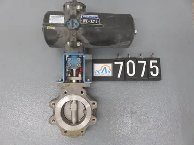 Dezurik 6" Butterfly Valve type BHP with actuator