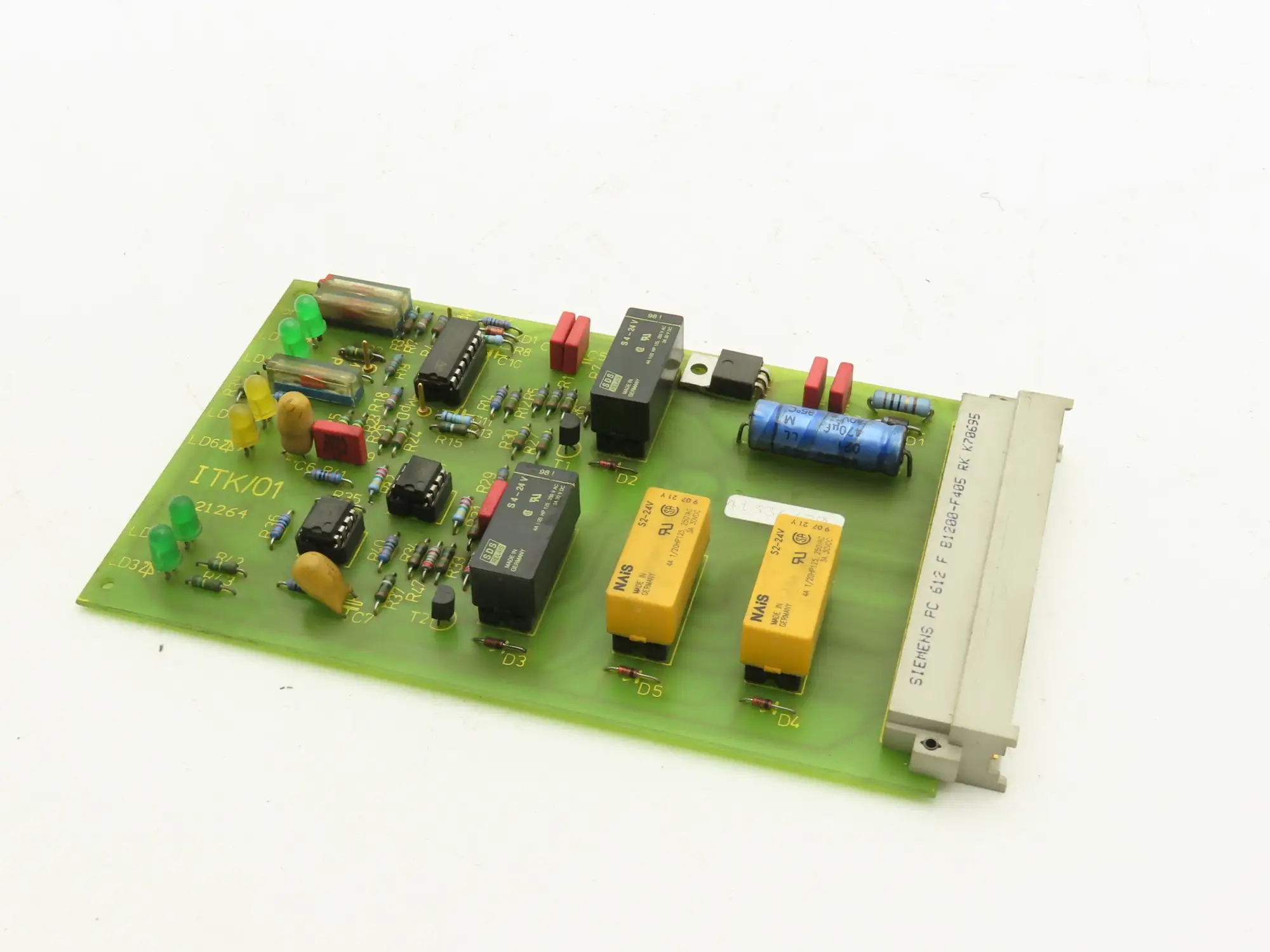 Siemens B1200-F405 PCB Printed Circuit Board Control Card ITK/01 H 21264