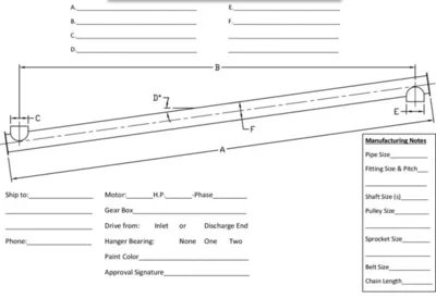 Belgrade SCREW CONVEYOR Belgrade Steel Tank, Conveying, Equipment | Iron Listing (2)
