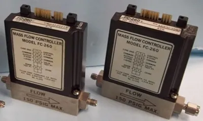 QTY. 2. TYLAN CORP MASS FLOW CONTROLLER FC-260V 50...
