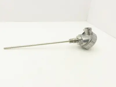 Lindberg/MPH Industries Temperature Transmitter Thermocouple 11.5" Probe 1/2"NPT