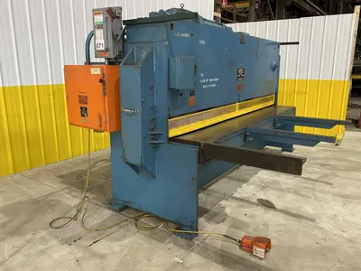 10' X 1/4" HTC HYDRA-TOOL MODEL #250-10A HYDRAULIC POWER STEEL SHEAR: STOCK #20396