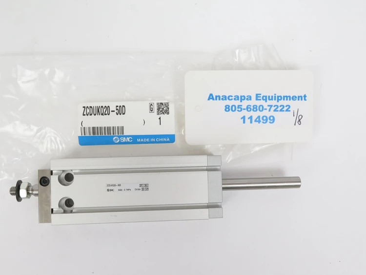 New | in-Stock SMC ZCDUKQ20-50D Parts (Hydraulics and Pneumatics) California US | ANACAPA EQUIPMENT BROKERS, INC #1299963