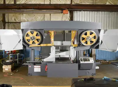 New | in-Stock HYDMECH H-32A Horizontal Band Saws Texas US | FMI Trading #679153