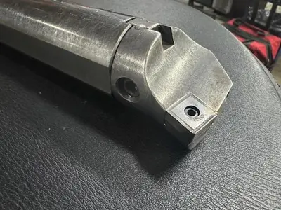 USED VALENITE CNC LATHE BORING BAR 2" DIAMETER