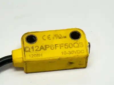 Q12AP6FF50Q3, 76163 | Banner Q12AP6FF50Q3 Miniature Self Contained Sensor 76163 - Used