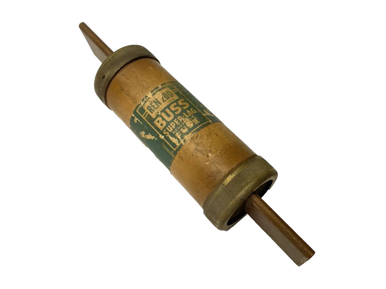 USED BUSSMANN BUSS SUPER-LAG RENEWABLE FUSE 250V 200A