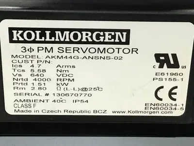 USED KOLLMORGEN AKM44G-ANSNS-02