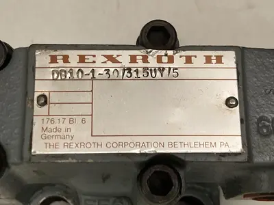 Used REXROTH DB10-1-30/315UY/5 Pump & Valve Parts Ohio US | Surplus Asset Holdings #1236522