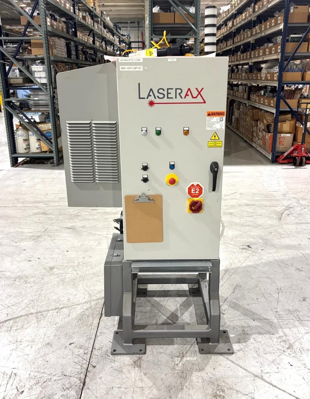 USED LASERAX LASER MARKING SYSTEM