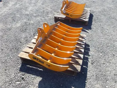 Used CATERPILLAR 305 Compact Landscape Rakes California US | Western Trencher & Equipment, Inc. #1543476