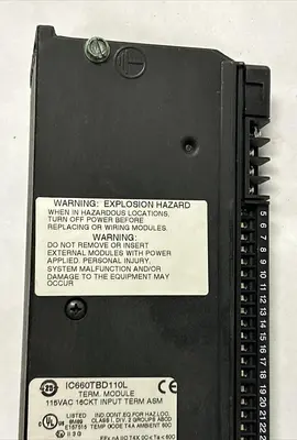 Used GE FANUC IC660TBD110L Misc Electrical & Power Parts Ohio US | Surplus Asset Holdings #1239135