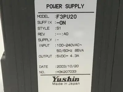 USED YOKOGAWA F3PU20-0N