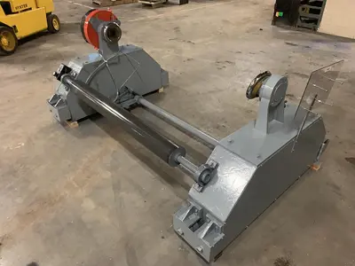 60" SHAFTED UNWIND STAND WITH EDGE GUIDE