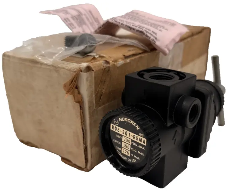 New | in-Stock NORGEN R08-301-RGMA Air Pressure Regulators Michigan US | SB Industrial Supply #879464