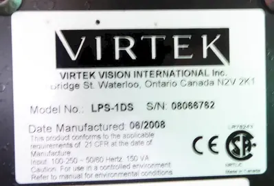 USED 2008 VIRTEK QC 1200