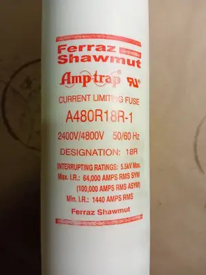 Used FERRAZ SHAWMUT A480R18R-1 Misc Electrical & Power Parts British Columbia CA | Lenmark #251779