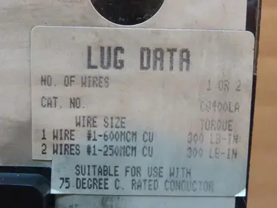 USED SQUARE D LAL2640036M