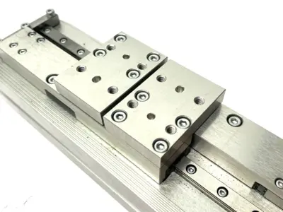 USED CKD THIN LONG-STROKE PARALLEL HAND GRIPPER UNIT, LOW-PROFILE