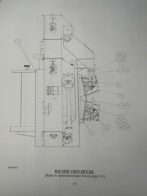 36" X 72" GOFF MODEL #3672D SPINNER HANGER SHOT BLAST CLEANING SYSTEM
