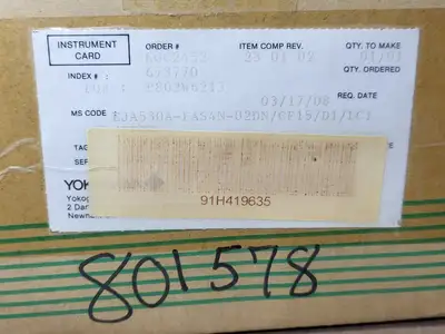 New | in-Stock YOKOGAWA EJA530A-FAS4N-02DN/CF15/D1 Misc Electrical & Power Parts British Columbia CA | Lenmark #836119