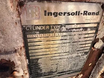 USED INGERSOLL RAND 4HHE-FB-3-1