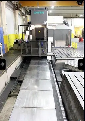 Used 2008 ZAYER 20 KC 8000 Bed Type Mills Georgia US | Shub Machinery #81313