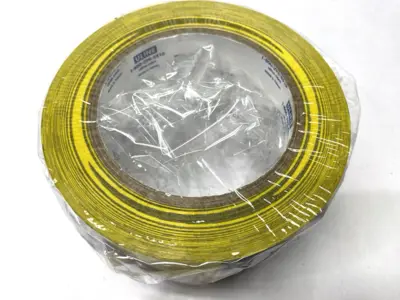 NEW ULINE INDUSTRIAL VINYL SAFETY TAPE YELLOW/BLACK 2" X 36 YDS LOT OF 3