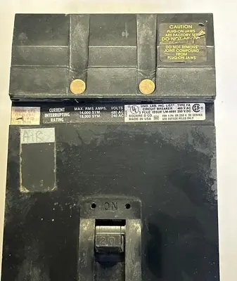 Used SQUARE D FA34020 Miscellaneous Equipment (Electrical & Power) Ohio US | Surplus Asset Holdings #1238683