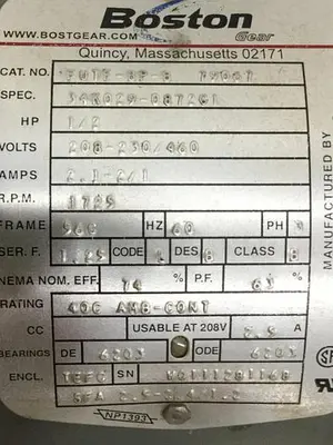 USED BOSTON FUTF-8P-8 79067
