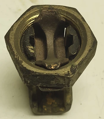 (Lot 4) Bronze 3/0- 500  SPLIT BOLT NUT WIRE ELECTRICAL CABLE CLAMP CONNECTORS