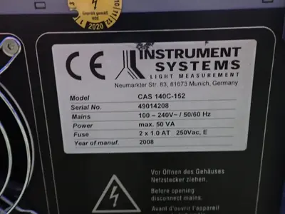 Used INSTRUMENT SYSTEMS CAS 140C152 Spectrometers Ohio US | HGR 24 #864652