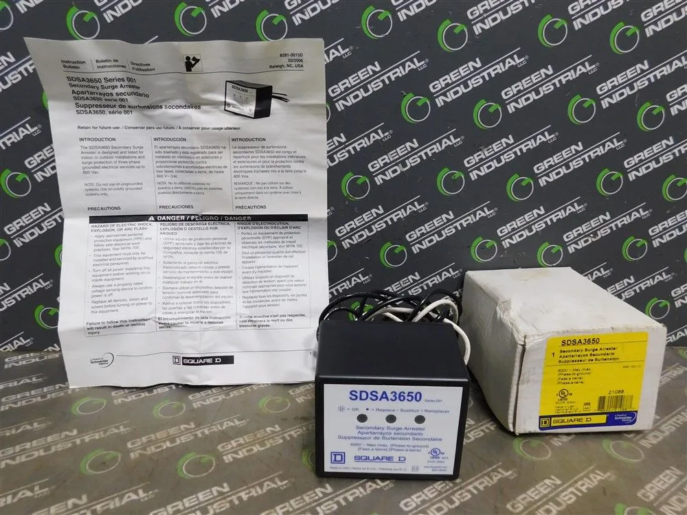USED SQUARE D SDSA3650