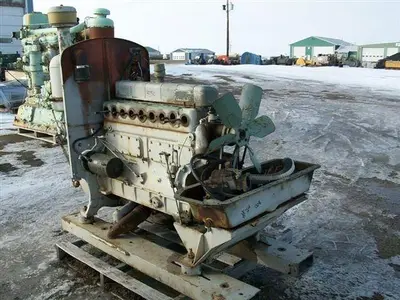 USED WAUKESHA 6 CYLINDER NATURAL GAS ENGINE