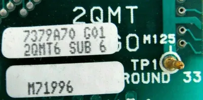 NEW WESTINGHOUSE 7379A70G01 M-BUS TERMINATOR CARD 2QMT6