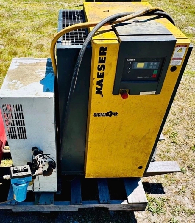 Used 2012 KAESER SM 10 Rotary Screw & Sliding Vane Air Compressors Massachusetts US | ARC Equipment Corp #1407974