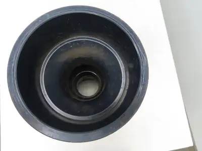 Asahi 111605060 PVC 4" Ball Valve 6" Glue In Socket 2 Way FPM Seal 150PSI