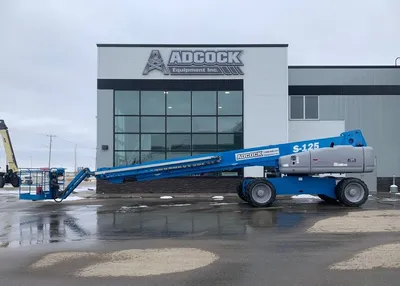 Used 2013 GENIE S-125 TELESCOPIC BOOM LIFT Telescopic Boom Lifts Alberta CA | Adcock Equipment #1418149