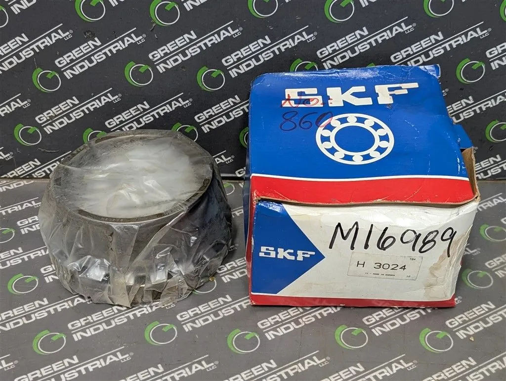 SKF H3024 Locking Bearing Adapter Sleeve 1:12 Taper 100mm Bore New NIB