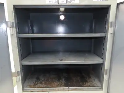 Strong Hold Extreme Duty 12 GA Counter-Height Cabinet 2 Shelf 36x20x36"