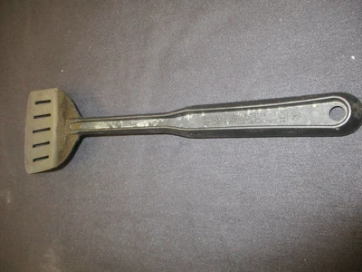 Black Nylon Square Used Spatula