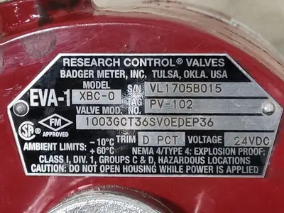 USED BADGER METER EVA-1 XBC-0