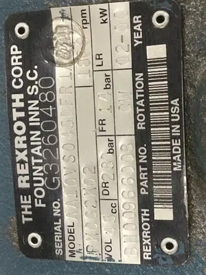 USED REXROTH AA10VS045DFR131RPKC62K02