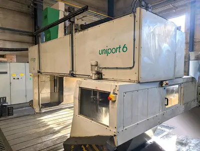 USED UNISIGN UNIPORT 6 X: 8000 - Y: 2500 - Z: 800 MM CNC 5 AXES