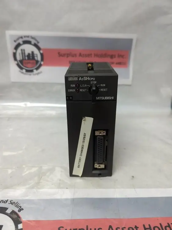 Used MITSUBISHI A2SHCPU Industrial Controls Ohio US | Surplus Asset Holdings #1239957